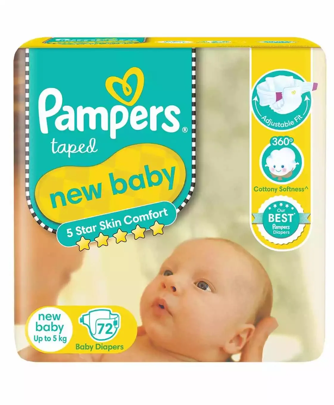 Pampers Baby Dry Size 8 Sample 5x Diapers All New Size Imported Pampers ...