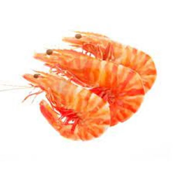 Замороженные красные креветки