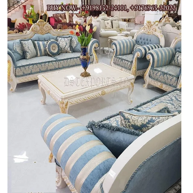Sagwan wood furniture sofa set discount