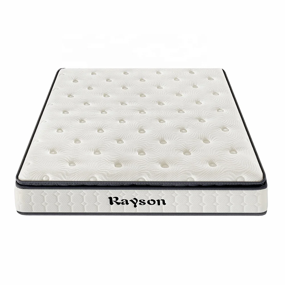 Bonnell Spring Bed Mattress in a Box Pillow Top Mattress Cheap Wholesale in China