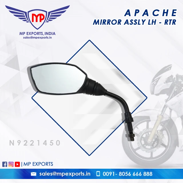 Apache 200 4v Apache Bike Side Mirror Tvs Apache Rtr 160 4v Mirror