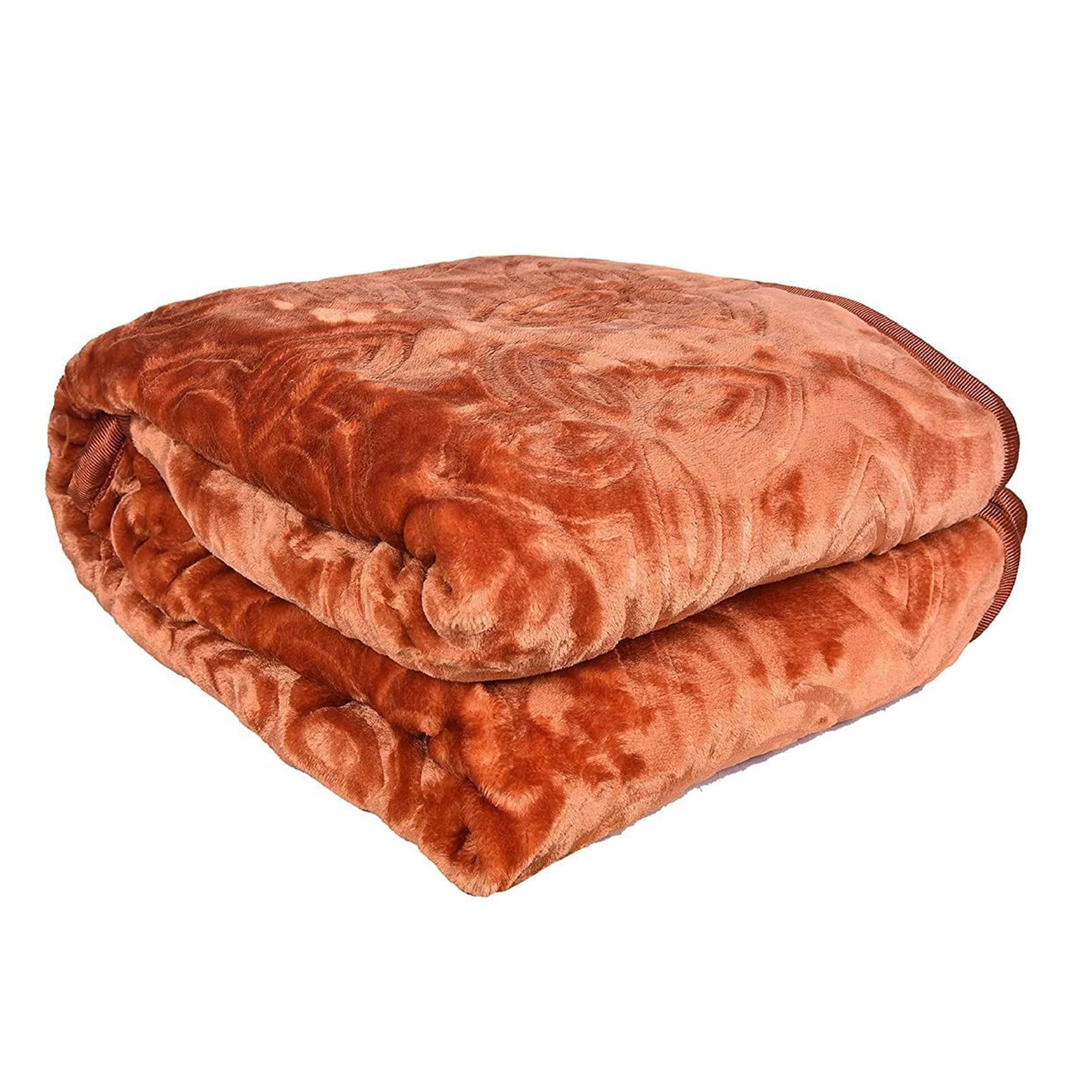 Super Soft Warm Minky Sherpa Double Layers Blanket Double Sides Custom