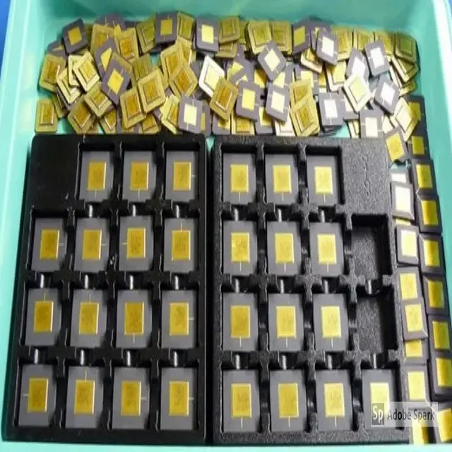 Refurbished Intel Xeon Ceramic CPU Scrap Gold Recovery Processors/Chips Used Motherboard for Computer Intel Brand