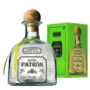 Best Selling Original Patro Silver Premium Tequila Sweet Agave Lime Flavored 40% ABV Premium Bottle Packaging for Spirits