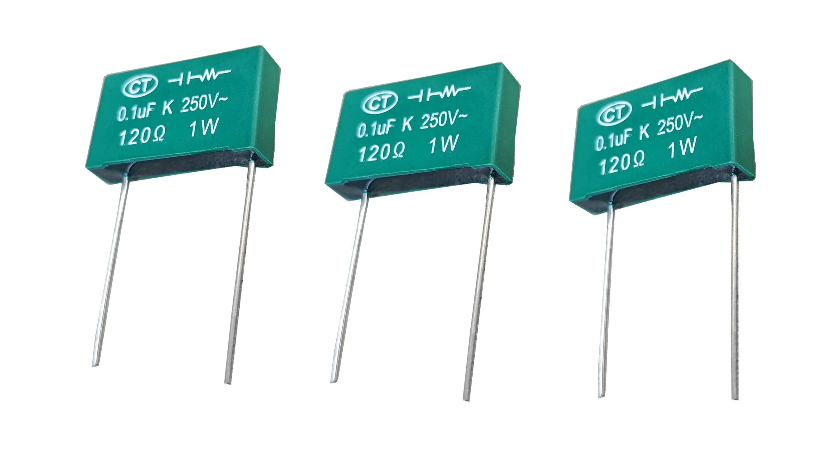 Eliminate Contact Sparks Resistor And Capacitor (rc) In Series 0.1uf