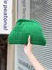 Dumpling Bag Checkered Green