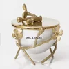 White & gold