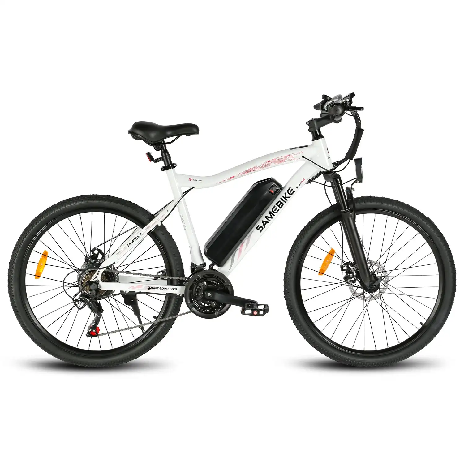 SY26-II Integriertes 48V 250W Hinterradnabenmotor-Elektro-Mountainbike mit Carbon-Aluminium-Rahmen, Scheibenbremssystem und 60 km Reichweite