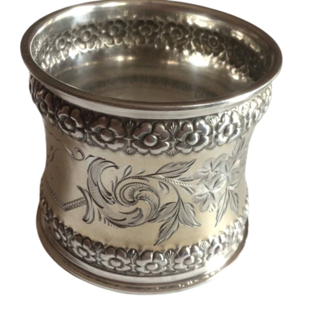 Latest Designs Buy in Very Low Price & MOQ Vintage Angel Head with Wings Metal Napkin Ring Made of Brass for Wedding Party Use