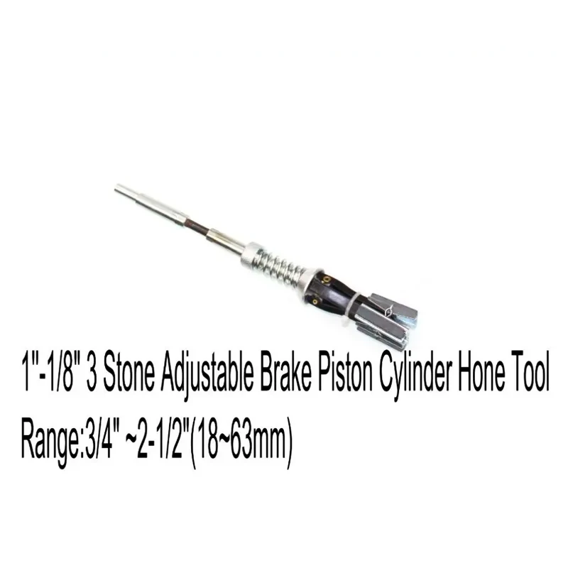 New 3 Jaw Adjustable Brake Piston Cylinder Hone Tool With Versatile