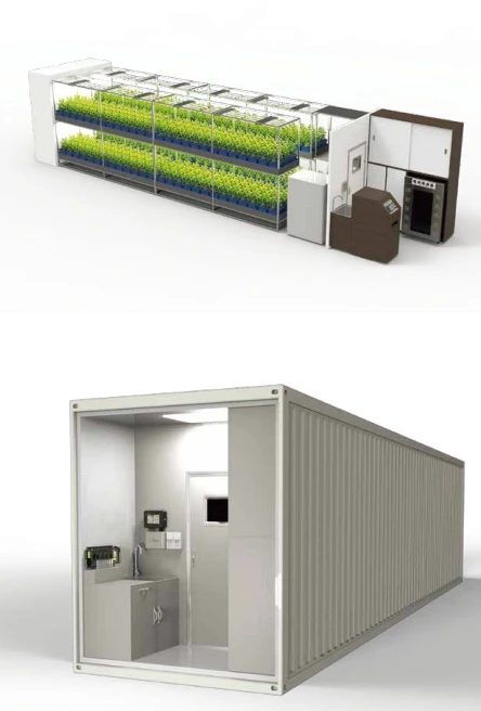 Container Vegetable Factory Pro-Leaf/Plant Factory Container Farms/ for Lettuce /mushroom ...
