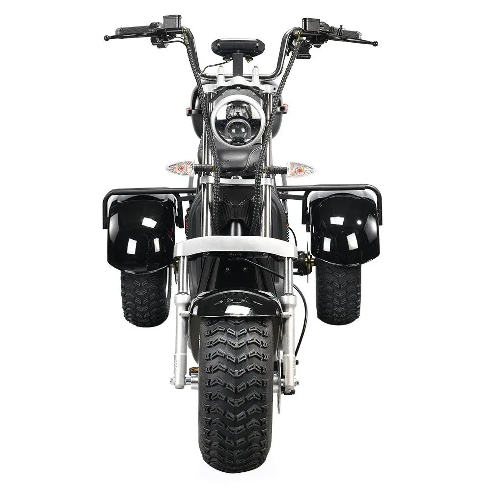 OEM ODM Custom Logo Available EHoodax 05WQ Electric Tricycle 18-Inch Fat Tire Closed Cargo Use 2000W Motor 30-50km/h 30-50km