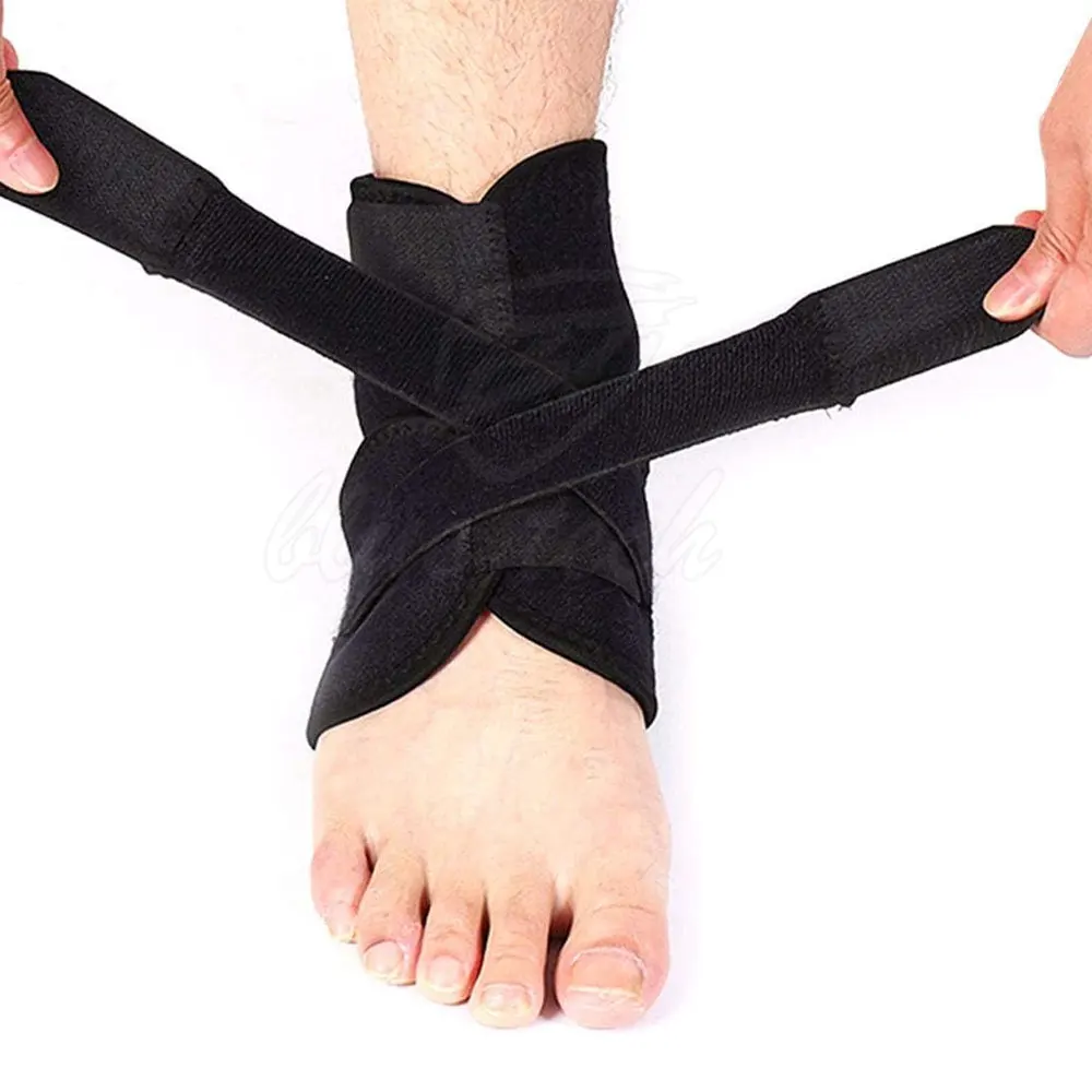 Safety Athletic Detachable Ankle Support Protector Ankle Foot Support ...