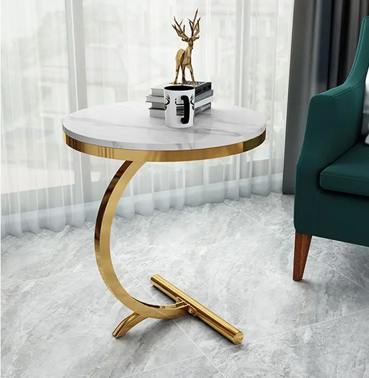 Metal Marble Coffee Table Coffee Table for Home