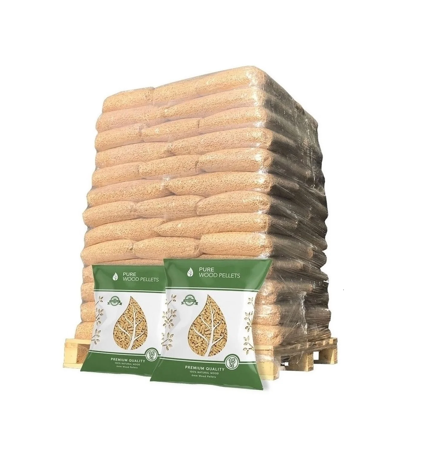Europe Wood Pellets Din Plus / Enplusa1 Wood Pellets / Wood Pellets