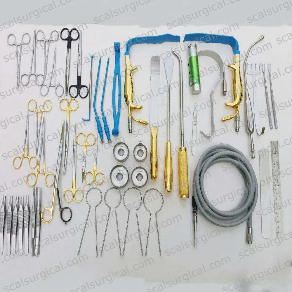 Premium Quality Rhinoplasty Instruments Set of 50 Pcs special rhinoplasty kit / walter instruments set