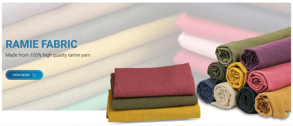 An Phuoc Brand Ramie Yarn 24nm Spun Yarn Type Light Weight Clothes