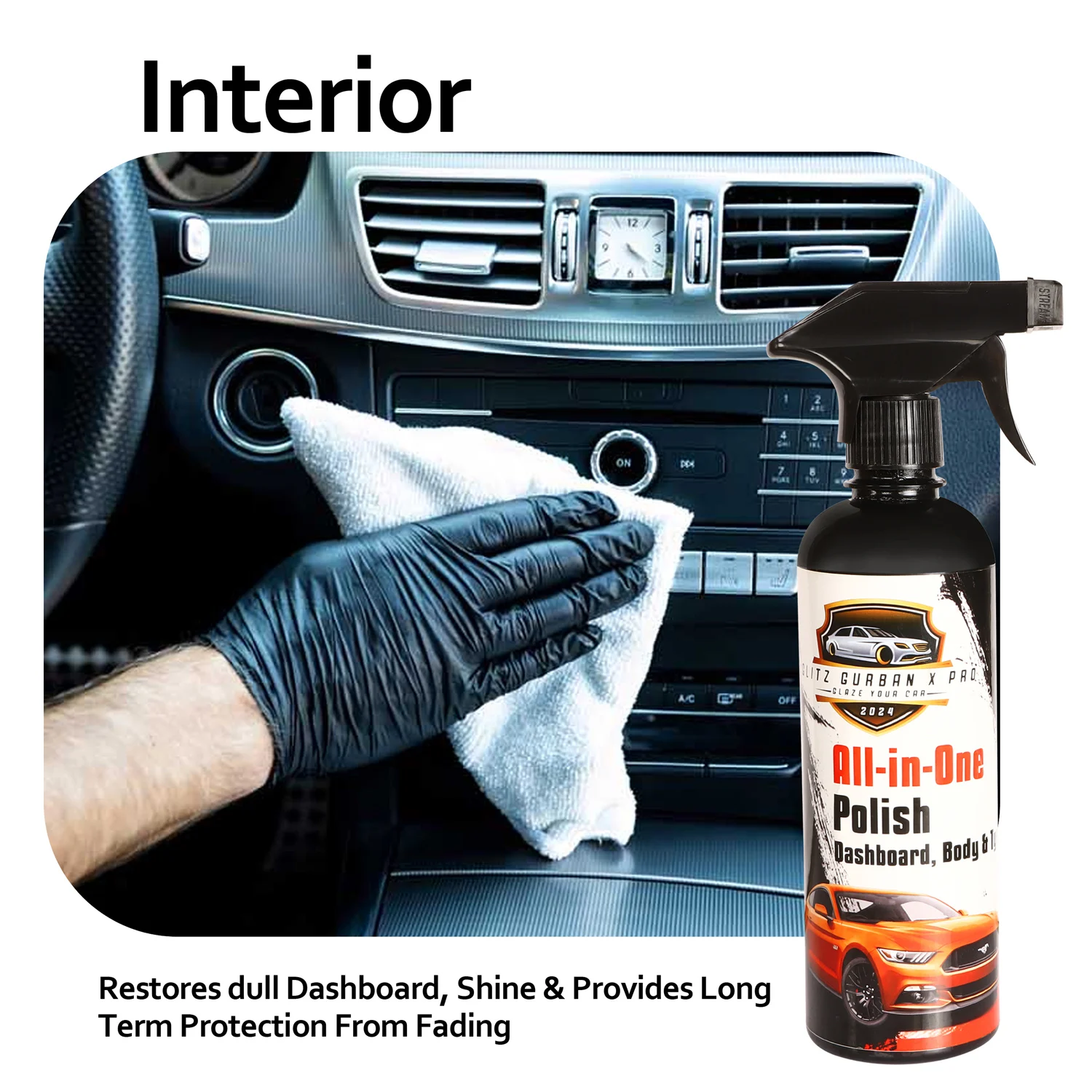 Блеск Gurban X PRO «Все-в-одном» спрей для полировки автомобиля премиум-класса средство удаления царапин и защита поверхности