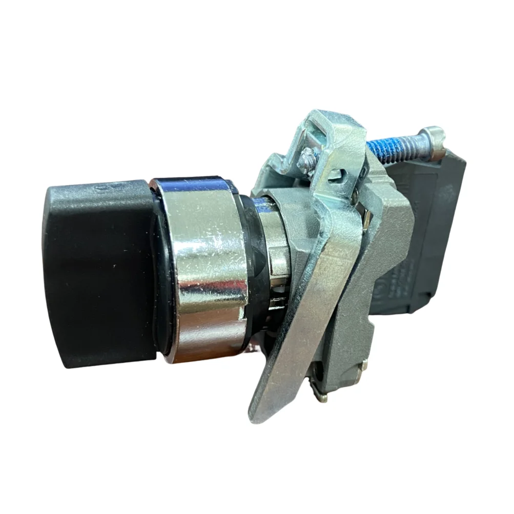 Schneider XB4BD31 - 3-Position Selector Switch with Push Button