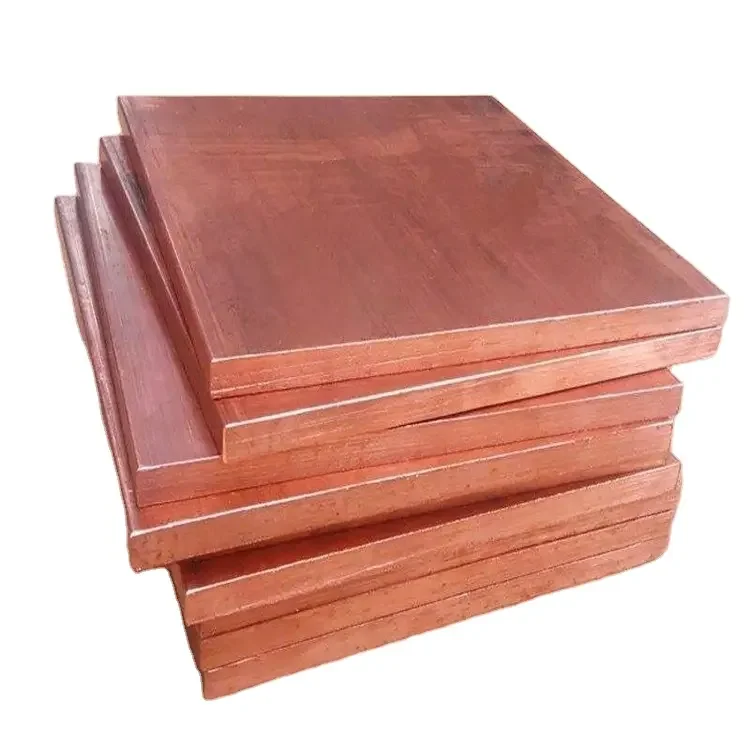 99.99 Copper Cathode Pure Copper Sheet/plate For Sale Copper Cathode