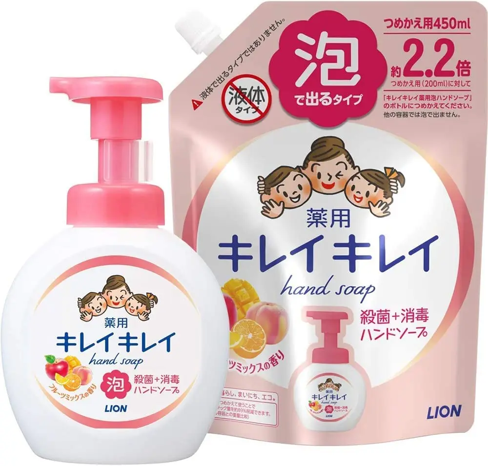 Great Value Japan-made Popular Lion Brand Kirei Kirei Medicated Foaming ...