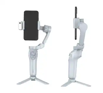 2024 Hot Sales 3 Axis Portable Anti-shake Mobile Gimbal Stabilizer with Tripod 360 Ai Face Tracking VLOG Selfie detail image