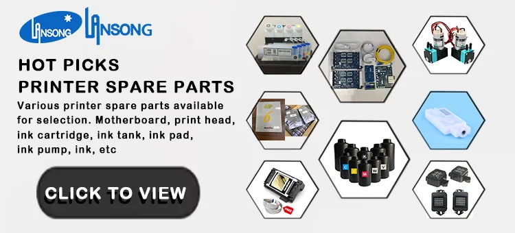 Powerful Lansong KHF-30 24V/12V DC Circulating Ink Pump 7W Eco-Solvent Compatible New DTF Printer Inkjet Accessory details