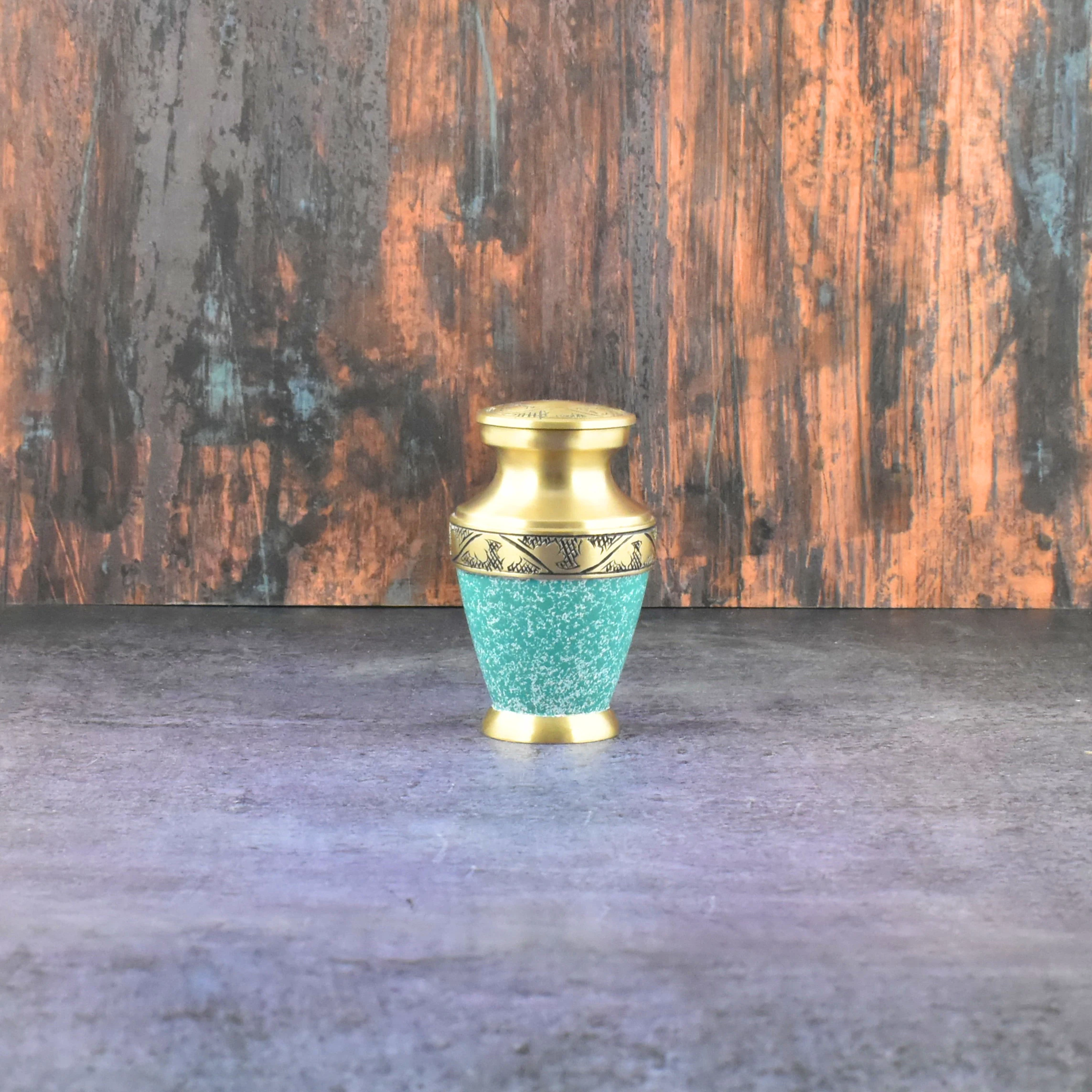 Modern Metal Keepsake Urns For Human Ashes High Quality Aluminum