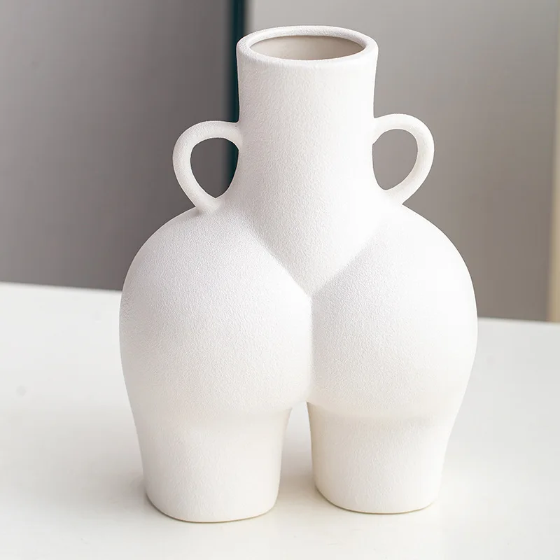 Keramikvase in Po-Form für Blumen, Kunstvolle Nackte Frauenkörper-Skulptur- Vase für Couchtisch, Moderne Körper-Vasen in Weiblicher Form| Alibaba.com