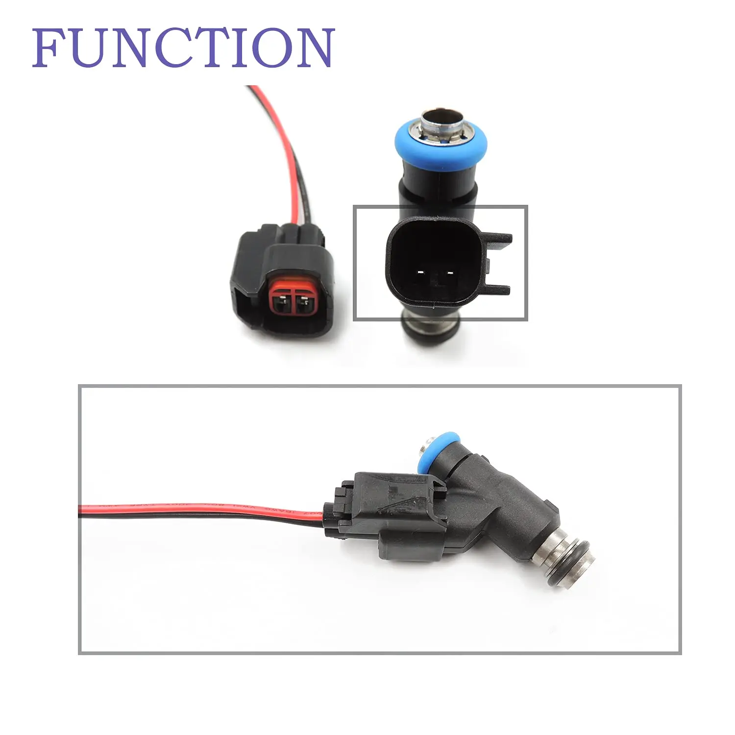 5013995AA Fuel Injector Connector - Compatible for GM Ford Dodge