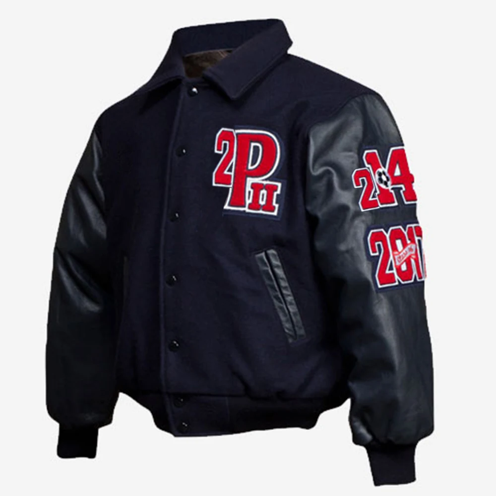 Real Leather Chenille Patches Letterman Jackets Customize Fashion