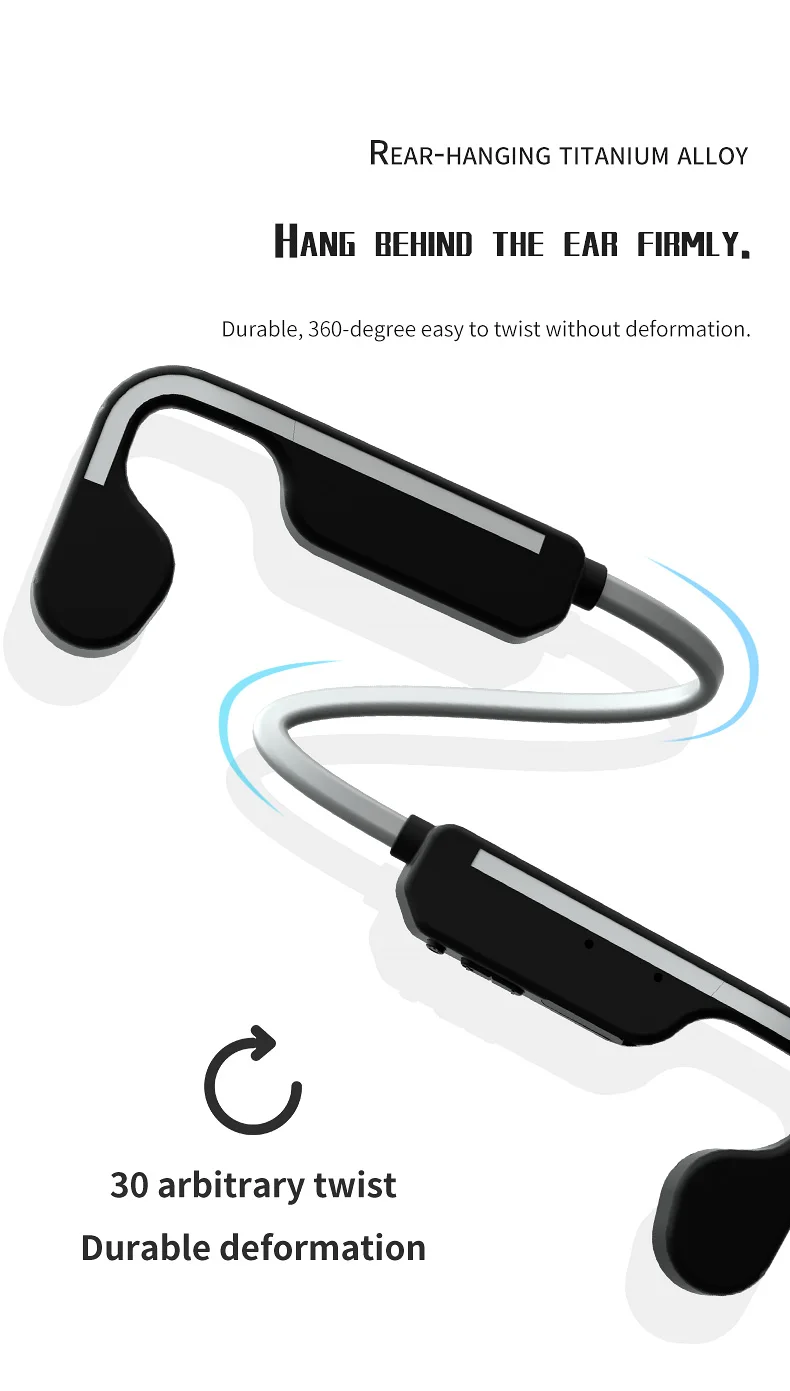 Neckband Headset Bone Conduction