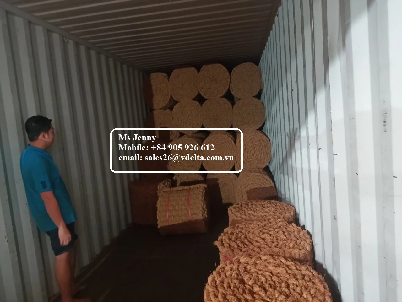 Eco Friendly Coconut Coir Mat From Vietnam Material For Green