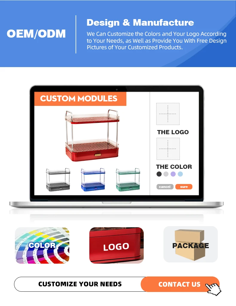 product wanuo 2 tier countertop cup drying rack coffee mug holder  kitchen counter organizer for tea cups-6