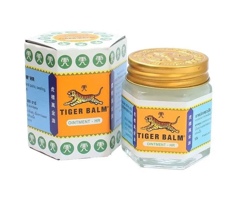 Tiger Balm White Thailand Massage To Relieve Sprains And Bruises Muscle