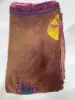 Marrón, amarillo tie-dye