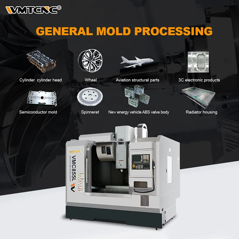 New Precision Speed Milling Centre Machining Machine Cnc Vmc 855