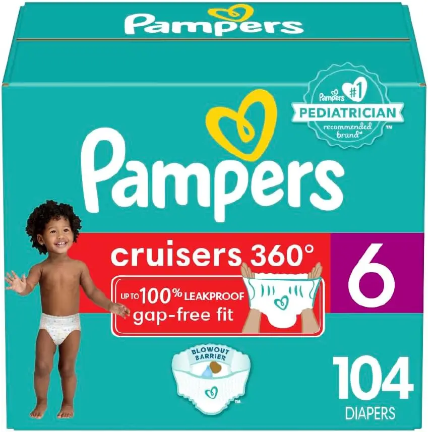 Pampers Easy Ups Bluey Training Pants Toddler Boys Size 3T/4T 124 Count (Select Sizes for More Options)