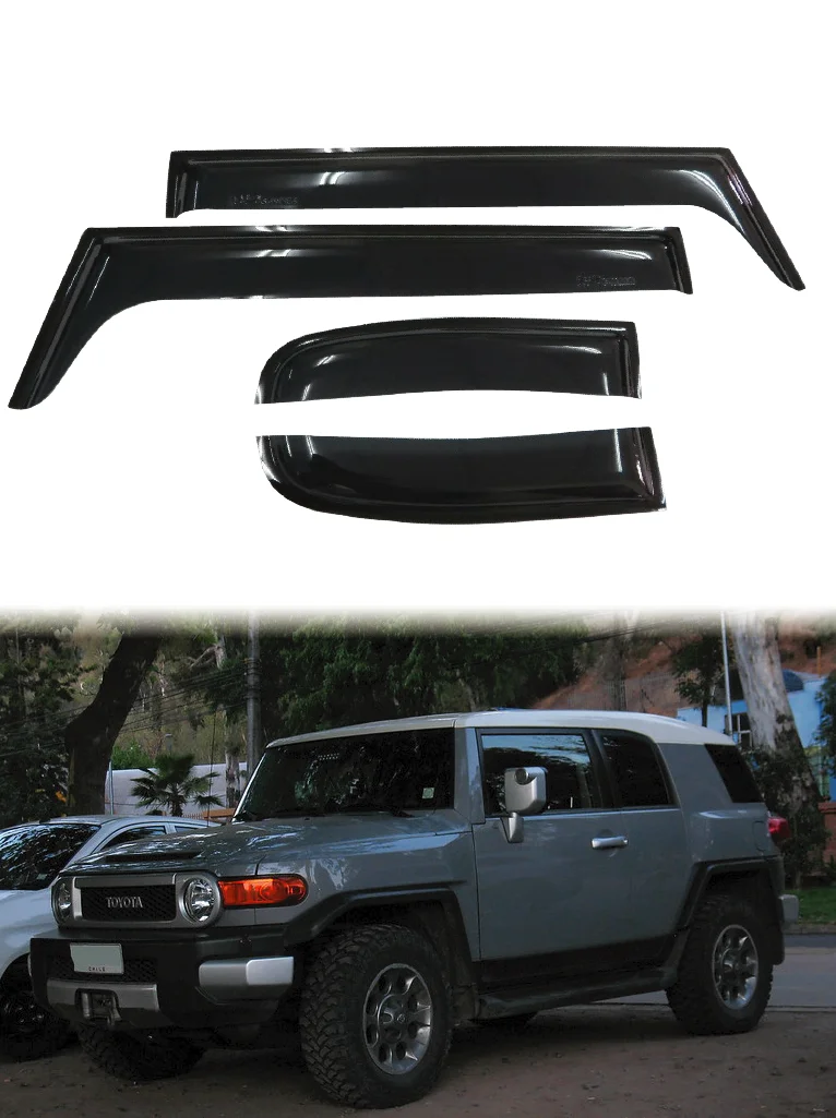 Rain Guard Window Visor Tw Protection & Decoration 4 Pics 20pcs Gcs For