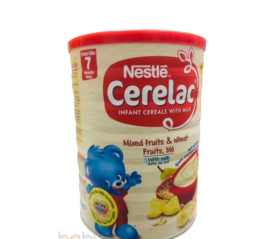 Nestle Cerelac Fortified Baby Cereal With Milk Multigrain Dal Veg-from ...