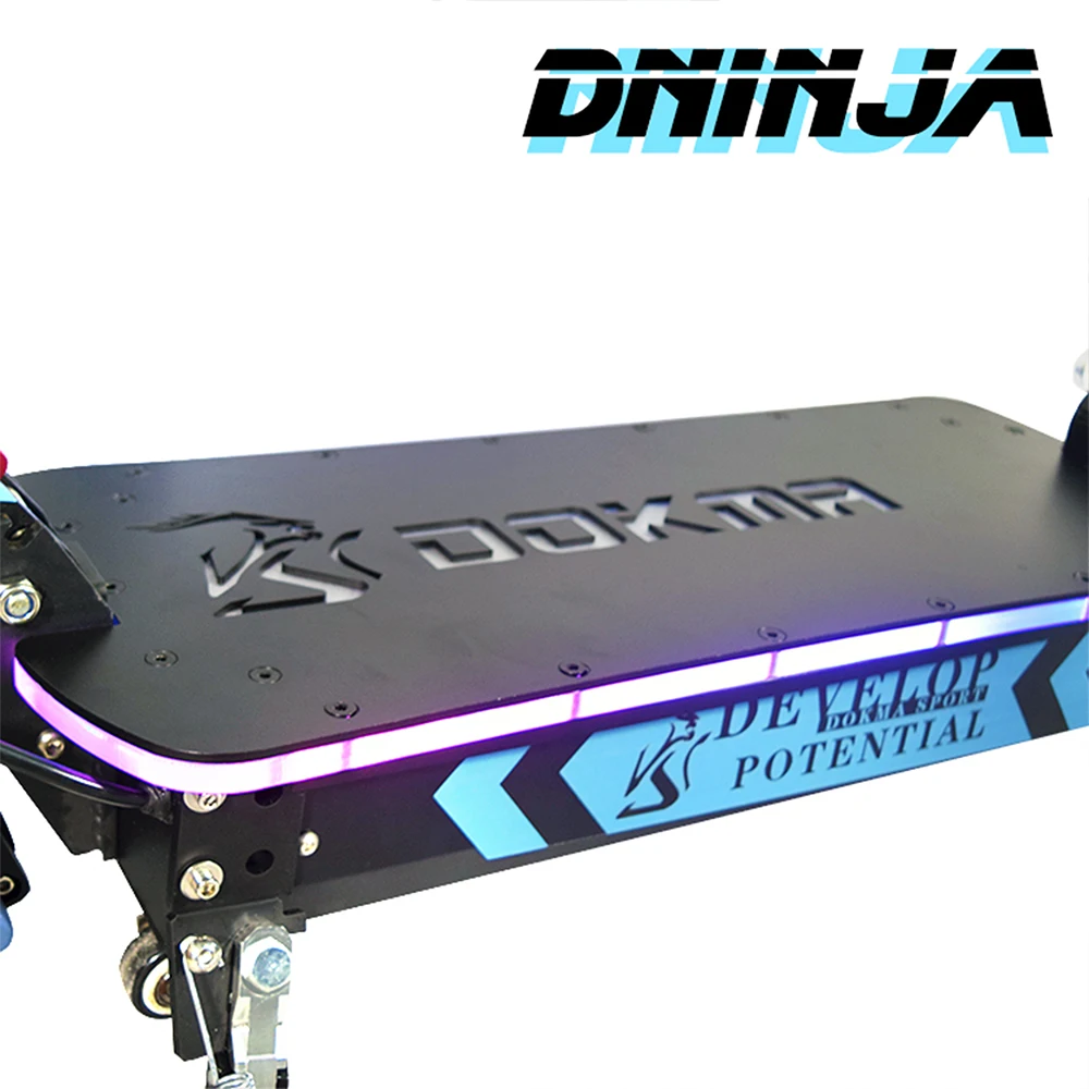 Dokma 11 дюймов синий D-Ninja Лидер продаж Новый дизайн двойной мотор 60 В 6000 Вт/72 7000 Вт высокоскоростной Электрический