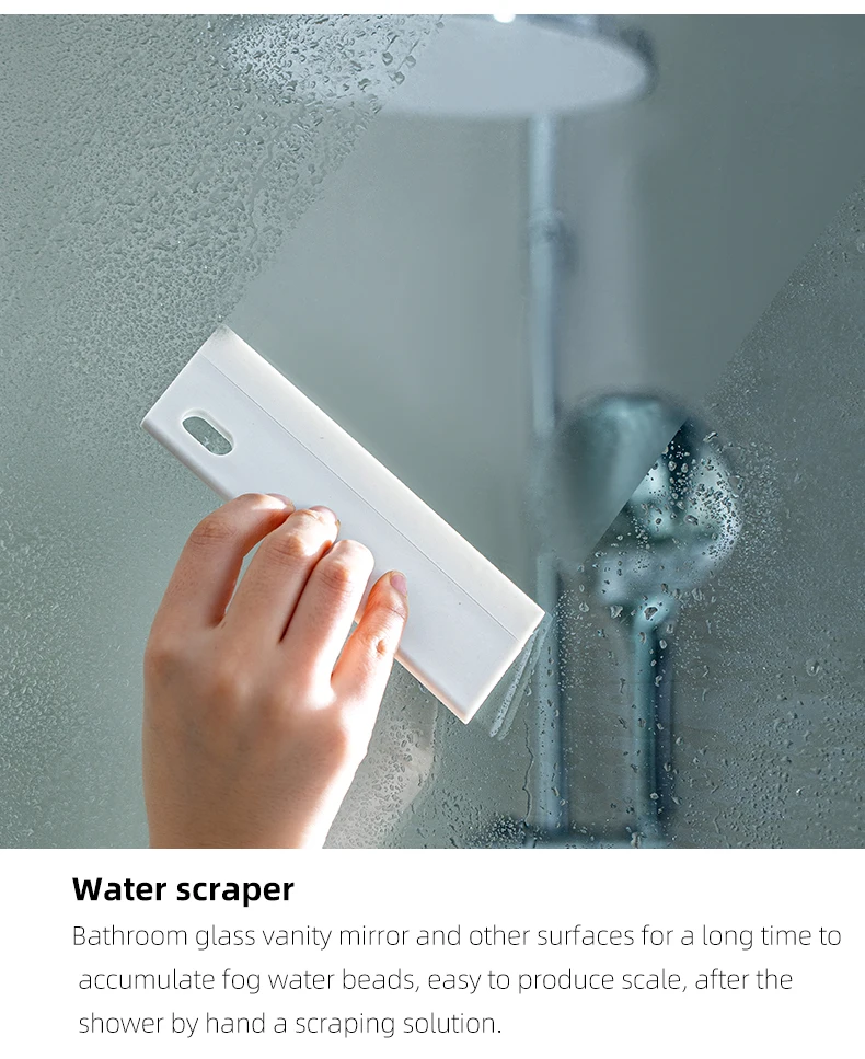Shimoyama Window Countertop Water Clean Removal Straight Squeegee Collect Water Window Scraper