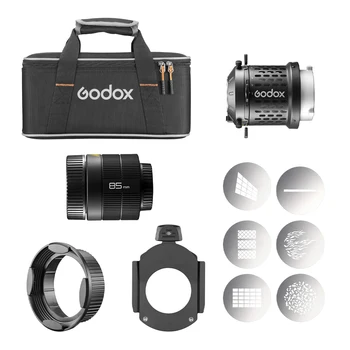 Godox BLP LED Spotlight Attachment Bowens Mount Photography Light Condenser Projection Lens Modifier Art Special Effects product image