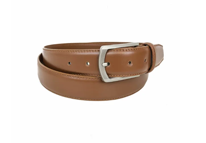 Factory Custom New Style Popular Leather Belt Pin Buckle Full Grain Leather Waist Belt Fashion Genuine Leather Belt For Men