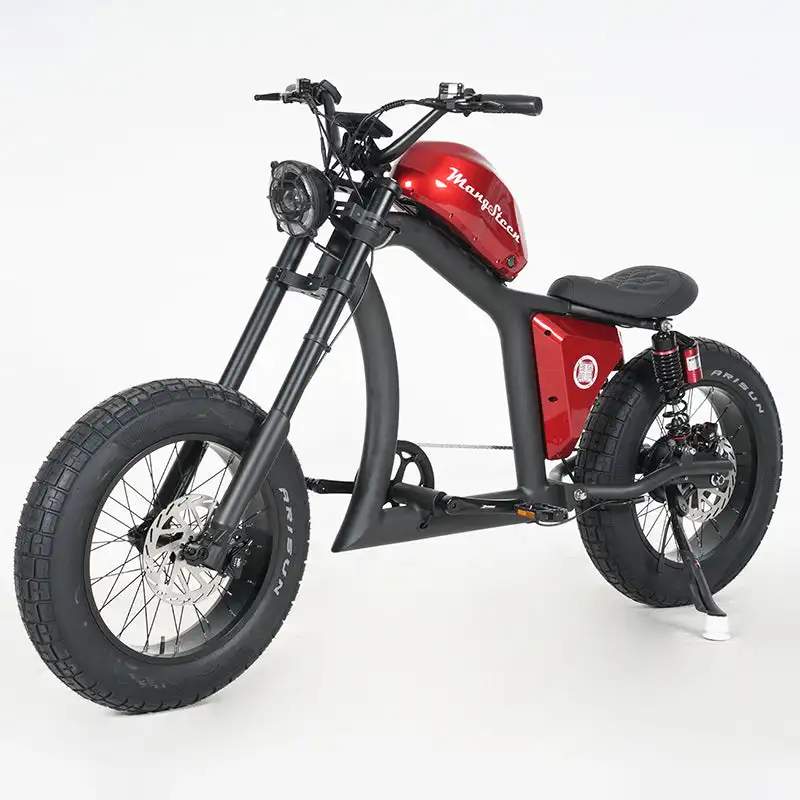 Mangosteen Chopper Electric Bike FT02 MINI 500W Motor 48V22.5AH Speed 25KM/H