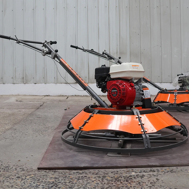High Efficiency Concrete Power Trowel Machine Mini Gasoline/ Diesel Engine Concrete Helicopter for Sale