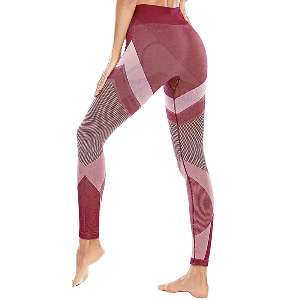 Women Seamless Yoga Workout Set 2 Piece Sports Bra And Legging Set