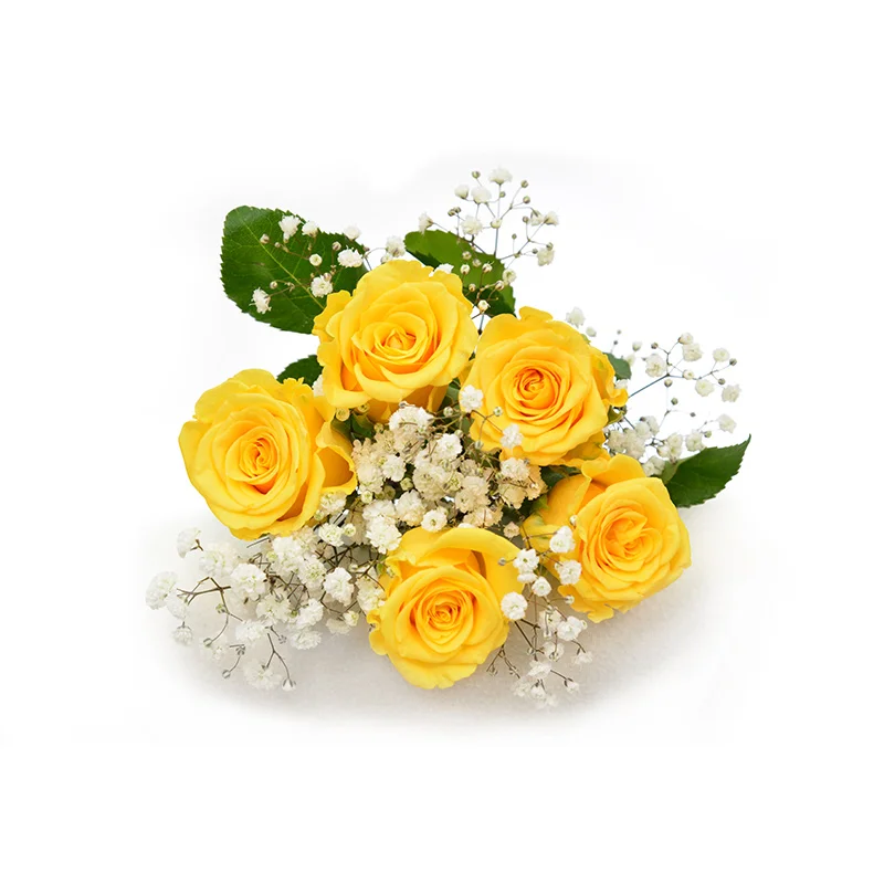Best Selling Kenyan Fresh Cut Flowers Rose Bouquet Gypsophila Flower