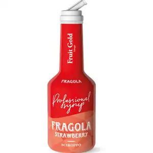 Italian Fruity Beverage Mixer Fruit Gold Strawberry Syrup 1Lt for Turning Tool