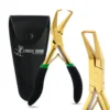Gold with black handle